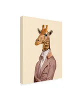 Fab Funky Regency Giraffe Canvas Art - 19.5" x 26"