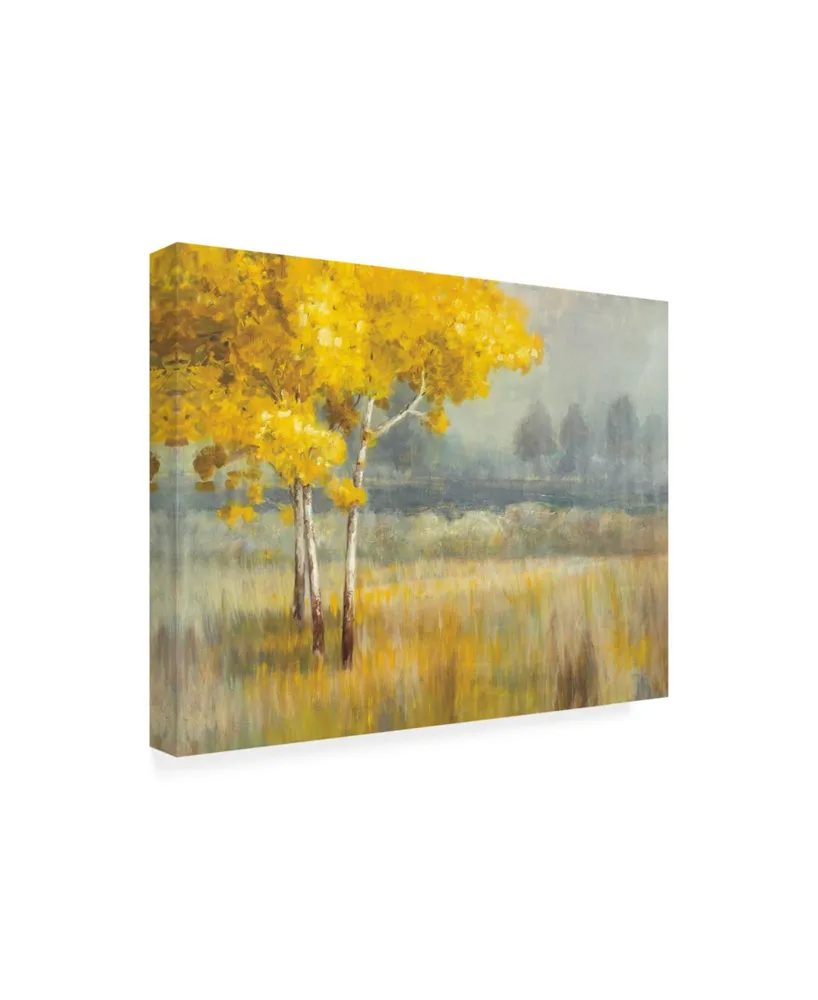 Danhui Nai Yellow Landscape Canvas Art - 19.5" x 26"