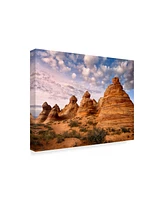 David Drost Arizona Peaks I Canvas Art - 37" x 49"