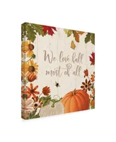 Katie Pertiet Fall Garden Ii Canvas Art - 15" x 20"