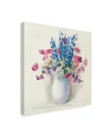 Carol Rowan Ironstone Bouquet Ii Bright Canvas Art - 15" x 20"