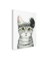 Grace Popp Downton Cat Iii Canvas Art - 15" x 20"