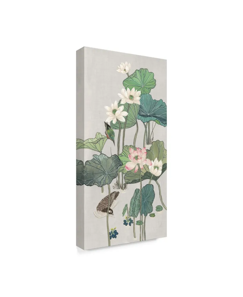 Melissa Wang Lotus Pond Ii Canvas Art - 15" x 20"