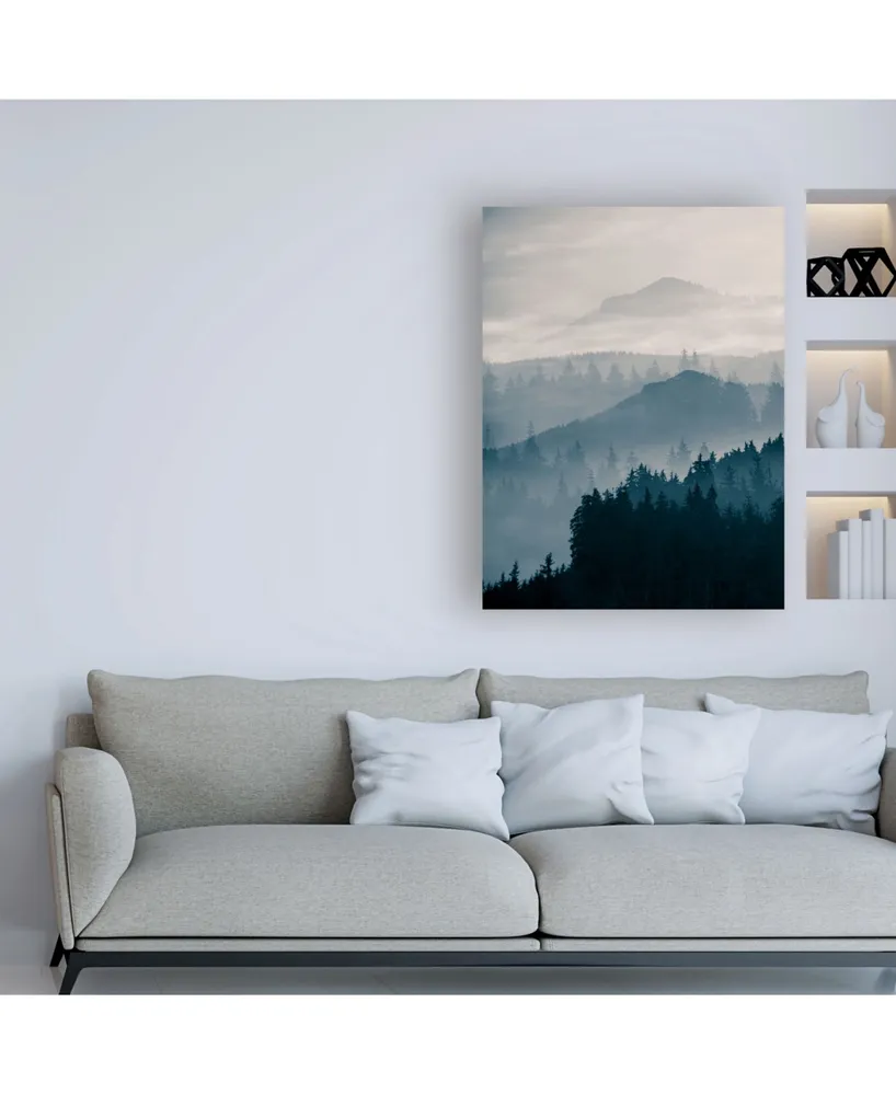 PhotoINC Studio Blue Mountains I Canvas Art