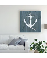 Grace Popp Nautical Plank Iv Canvas Art