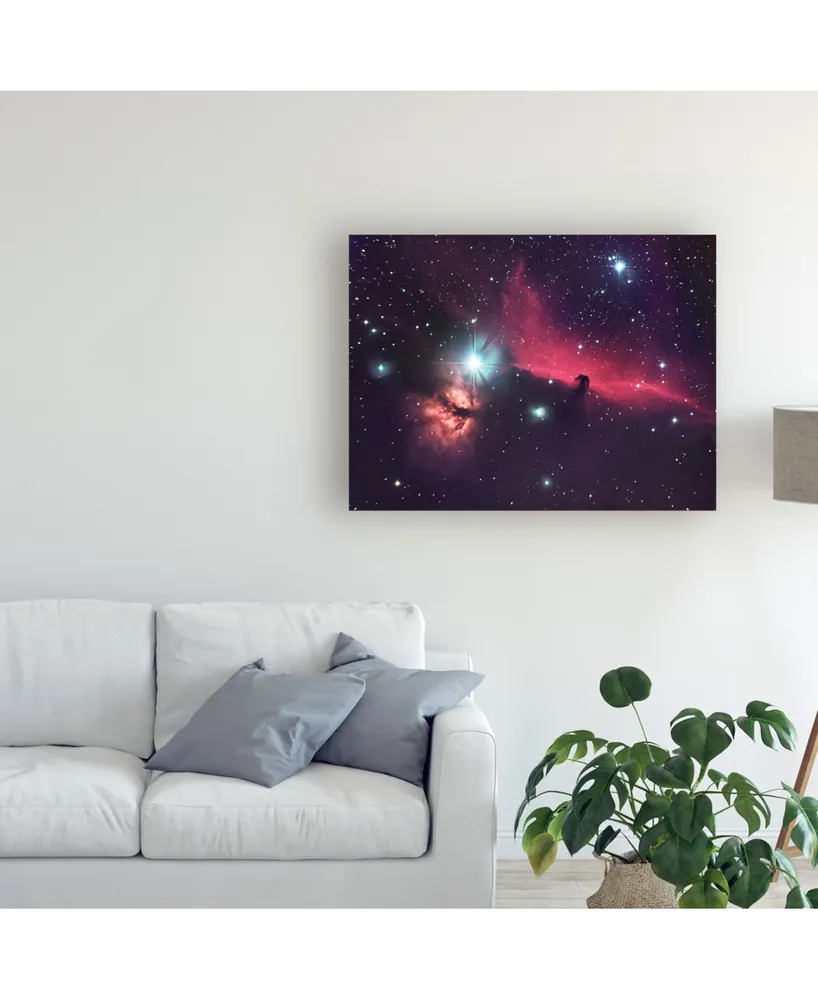 Andrea Auf Dem The Horse in The Sky Canvas Art