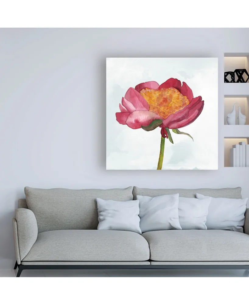 Alicia Ludwig Joyful Peony Ii Canvas Art