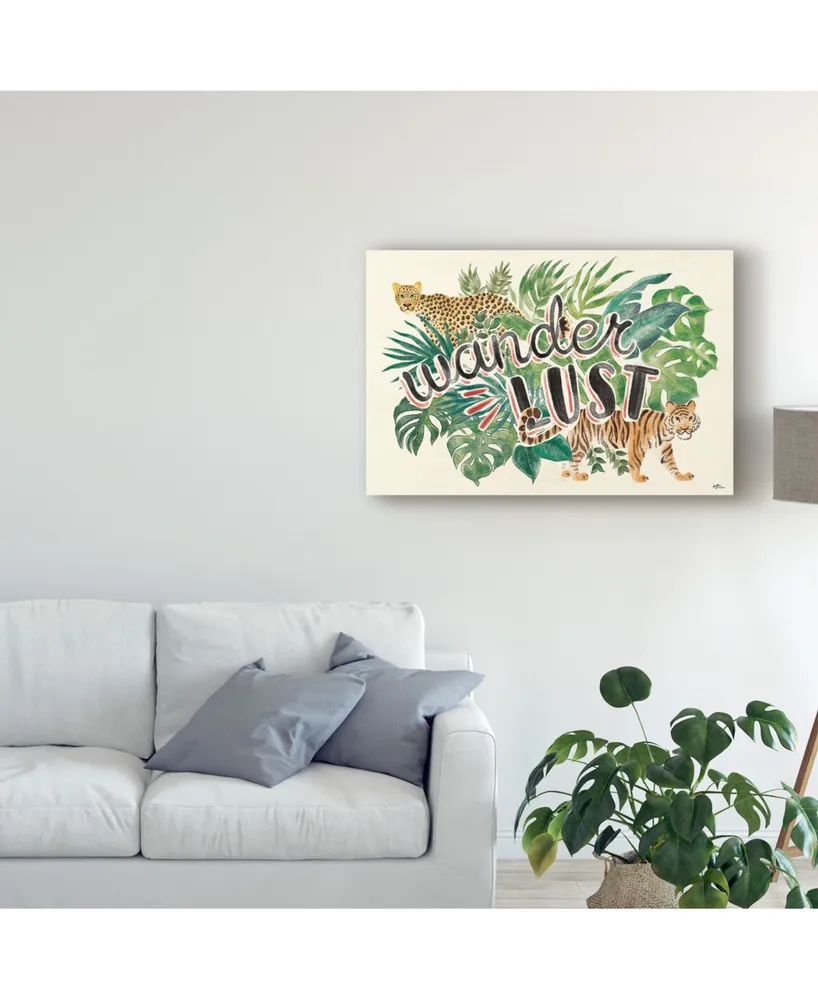 Janelle Penner Jungle Vibes Vii Canvas Art