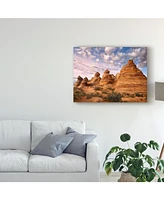 David Drost Arizona Peaks I Canvas Art - 37" x 49"