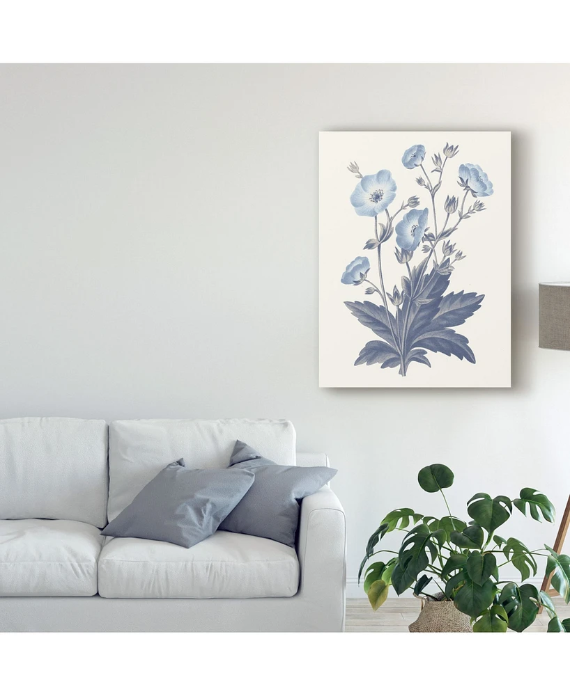 Wild Apple Portfolio Blue Botanical Vi Canvas Art - 37" x 49"