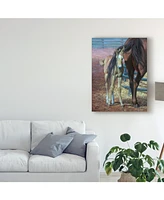 Jack Sorenson Horses Bad Hair Day Canvas Art - 20" x 25"
