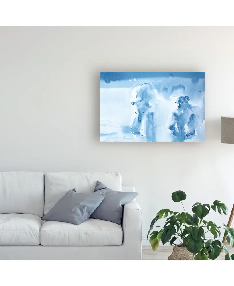 Aimee Del Valle Ice Bears Canvas Art