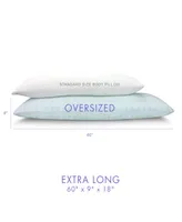 Rio Home Fashions  LoftWorks Big and Soft Overfilled Memory Foam Body Pillow - One Size Fits All