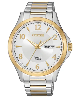 Citizen Men's Quartz Two-Tone Stainless Steel Bracelet Watch 41mm