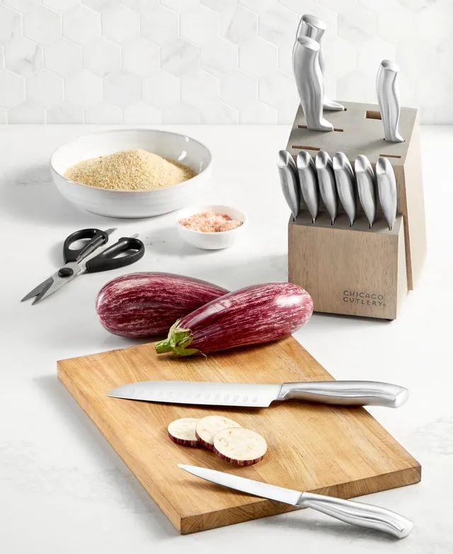 Chicago Cutlery Insignia Steel 13-Piece Knife Block Set