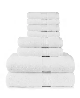 American Dawn Heirloom Manor Sarajane 800 Gsm Solid 8 Piece Bath Towel Set