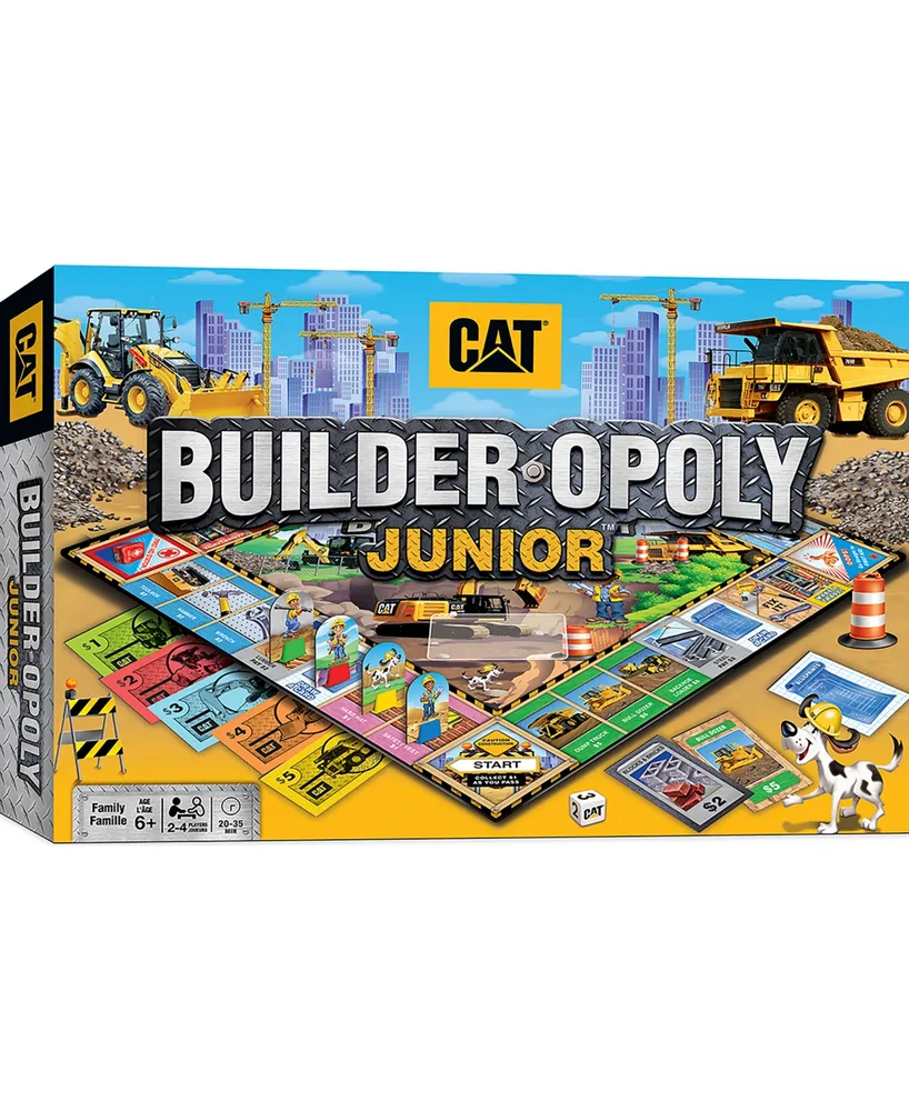 MasterPieces Puzzle Company Caterpillar - Builder Opoly Junior