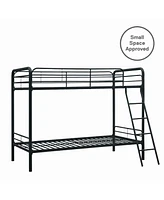 EveryRoom Eeva Twin over Metal Bunk Bed