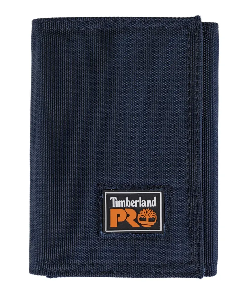 Timberland Pro Men's Heavy Duty Fabric Trifold Wallet