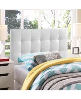 Lily Twin Upholstered Vinyl Headboard