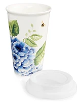 Lenox Dinnerware, Butterfly Meadow Blue Thermal Travel Mug