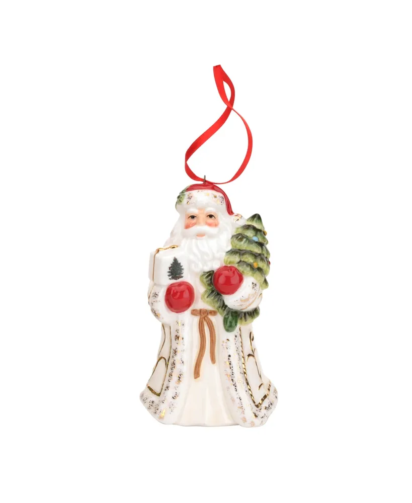 Spode Christmas Tree Santa Ornament