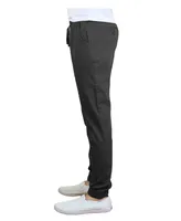 Galaxy By Harvic Men's Basic Stretch Twill Joggers