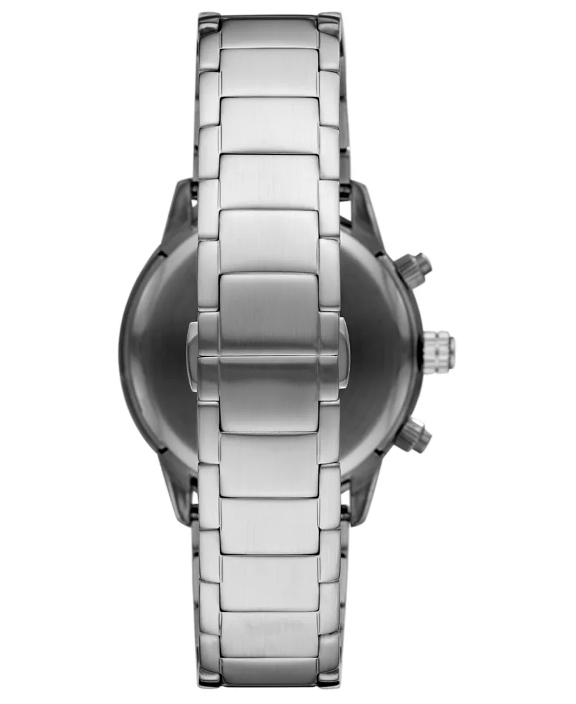 Emporio Armani Men's Chronograph Stainless Steel Bracelet Watch 43mm