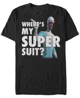 Disney Pixar Men's The Incredibles Frozone Where's My Super Suit Short Sleeve T-Shirt