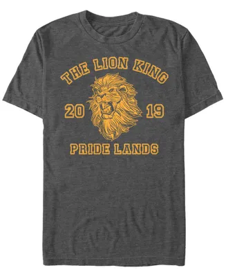 Disney Men's The Lion King Live Action Mufasa Pride Lands Poster Short Sleeve T-Shirt