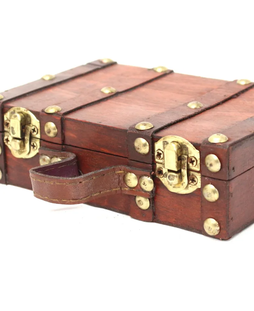 Vintiquewise Antique Style Small Mini Suitcase