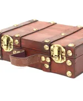 Vintiquewise Antique Style Small Mini Suitcase