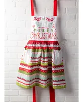 Design Imports Whisk Merry X-mas Skirt Apron