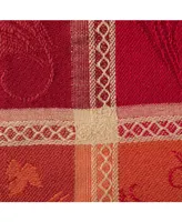 Design Imports Harvest Wheat Jacquard Table Runner