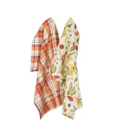 Design Imports Assorted Fall in Love Dishtowel Set