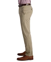 Haggar Men's Iron Free Premium Khaki Straight-Fit Flat-Front Pant