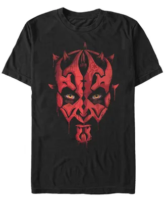 Star Wars Men's The Phantom Menace Episode 1 Darth Maul Emerges Short Sleeve T-Shirt