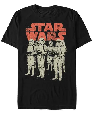Star Wars Men's Classic Stormtroopers Group Short Sleeve T-Shirt