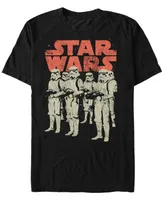 Star Wars Men's Classic Stormtroopers Group Short Sleeve T-Shirt