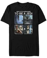 Star Wars Men's Classic Why It's Awesome To Be A Jedi Short Sleeve T-Shirt