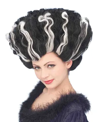 BuySeasons Adult Monster Bride Deluxe Wig