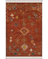 Lauren Ralph Lauren Nahla LRL7545A Currant 8' X 10' Area Rug