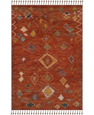 Lauren Ralph Lauren Nahla LRL7545A Currant 9' X 12' Area Rug