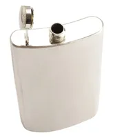 True Brands Stainless Steel Flask, 10 Oz