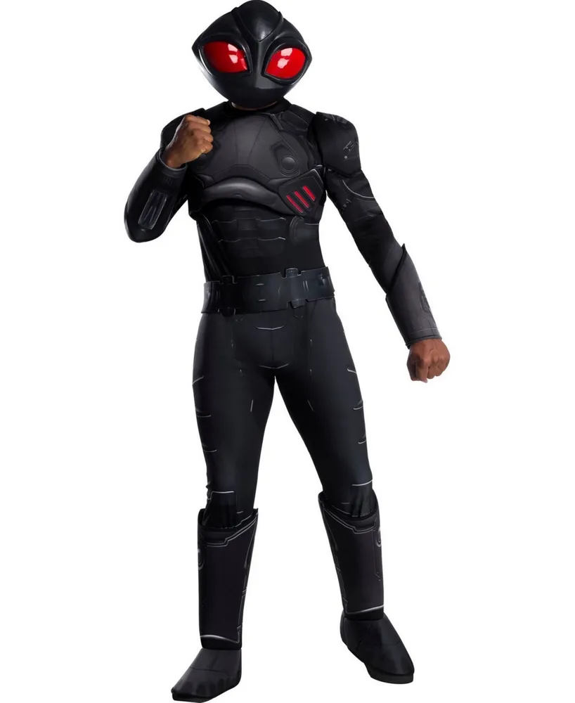 BuySeasons Men's Aquaman Movie Deluxe Black Manta Adult Costume