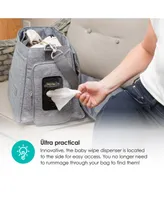 Bbluv Ultra Complete Multi Pocketed Durable Diaper Bag