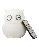 Bbluv Hibu Silicone Portable Owl Led Night Light