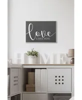 Stupell Industries Love Lives Here Wall Art Collection