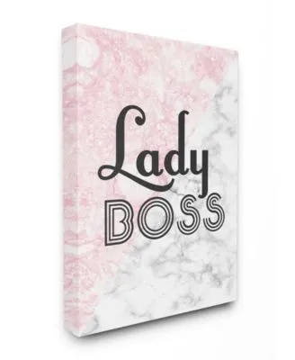 Stupell Industries Lady Boss Canvas Wall Art Collection