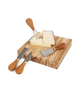 True Formaggio Bamboo Cheese Board Tool Set- 5 Piece